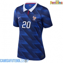 Camisa de time de futebol França Desire Doue #20 Replicas 1º Equipamento Feminina Mundo 2026 Manga Curta